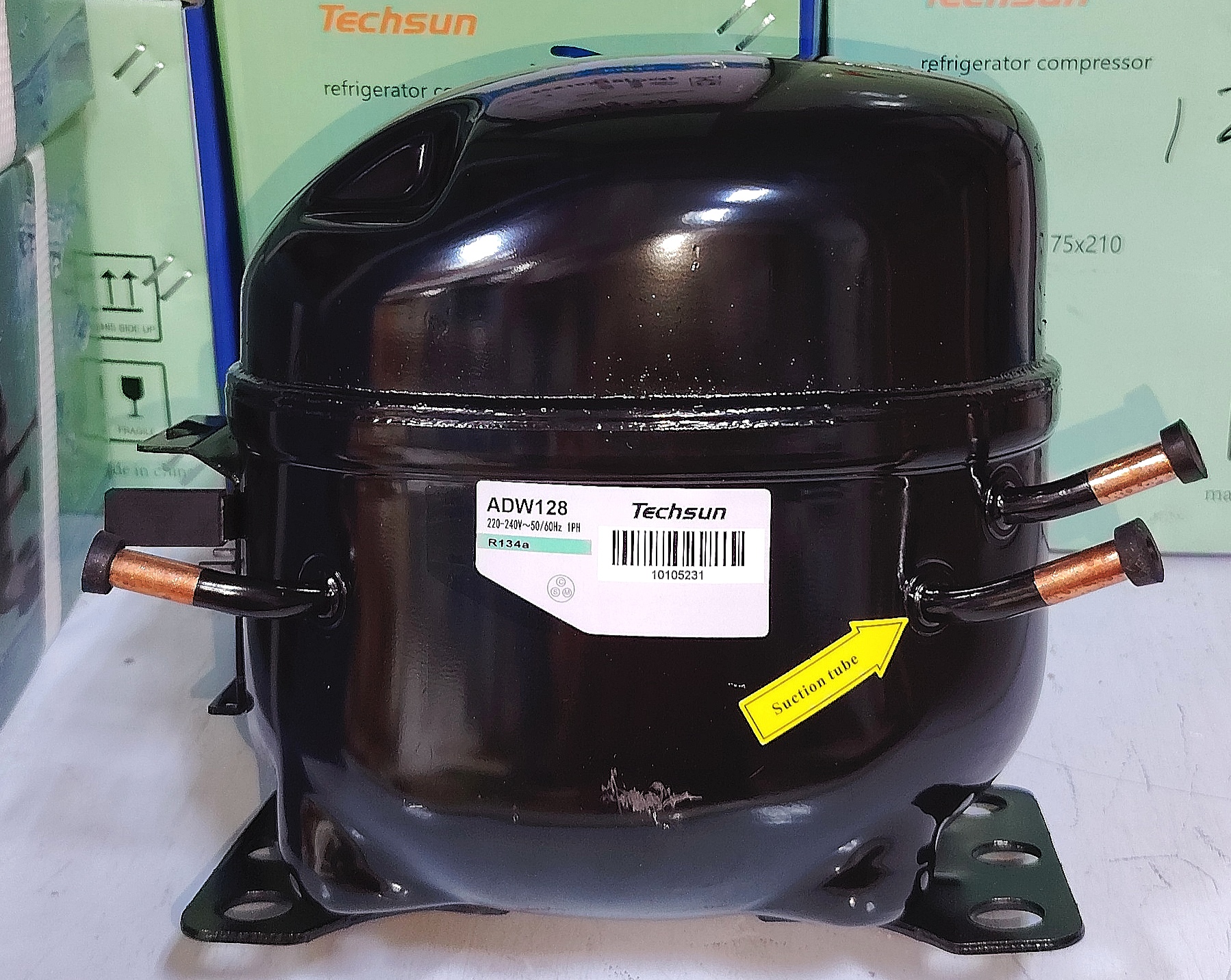 SIKELAN Compressor ADW128 3/8+hp R134A 220-240V