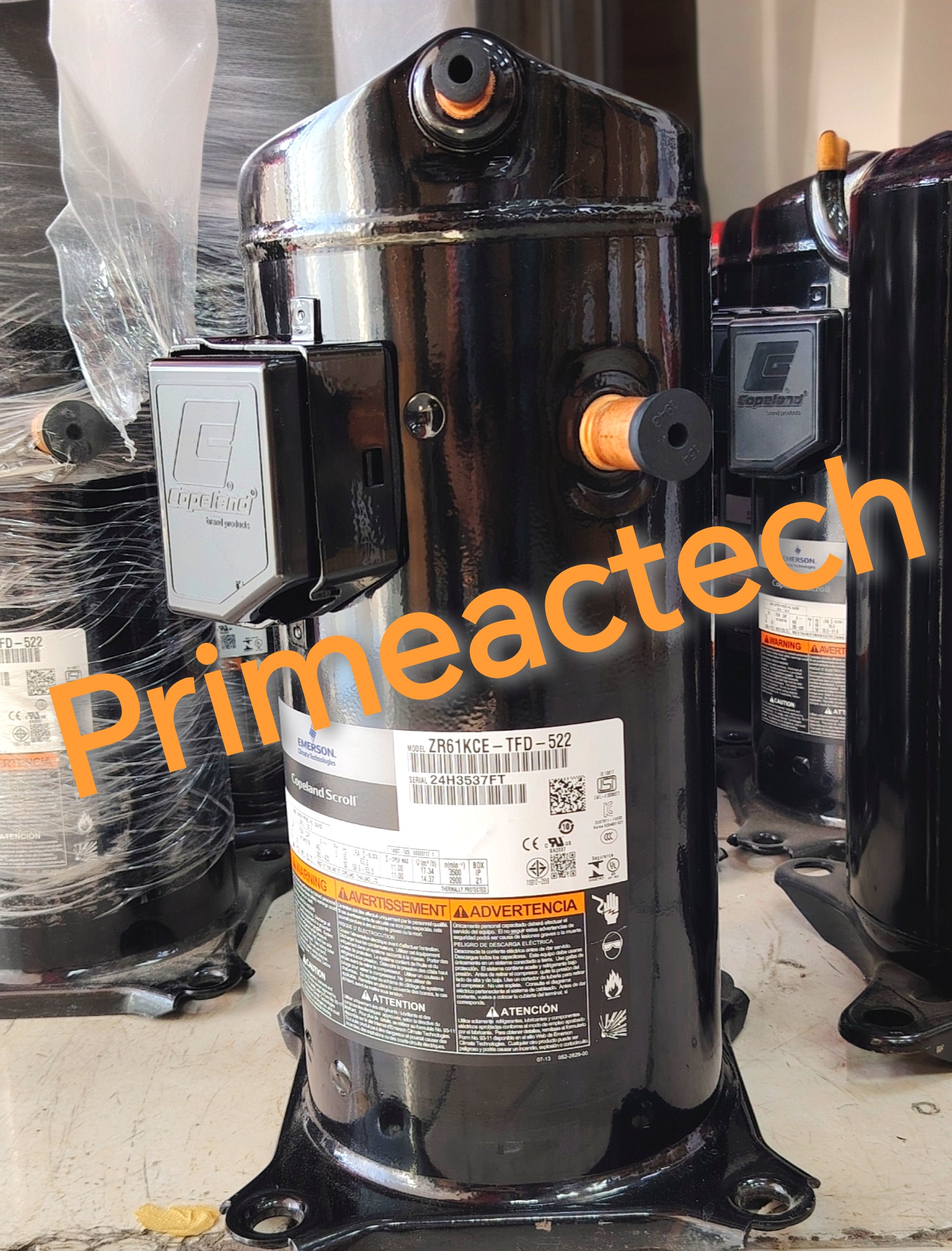 ZR61KCE-TFD-522 Copeland scroll Compressor