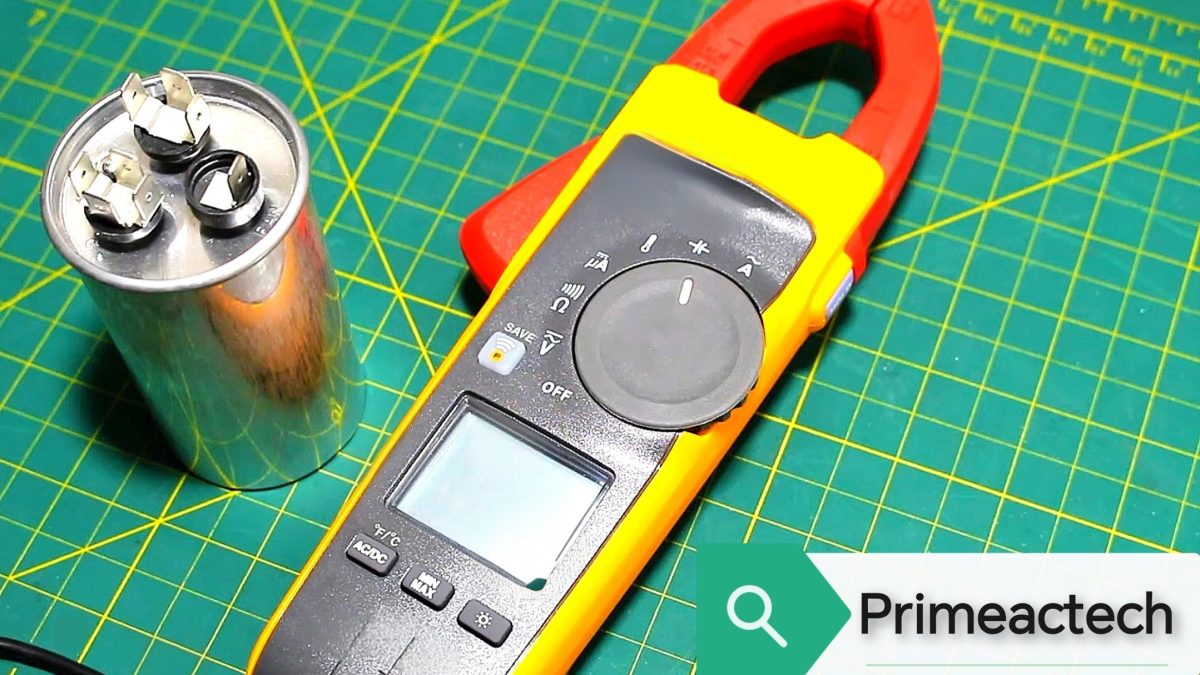How to Check an AC Capacitor with a Multimeter?