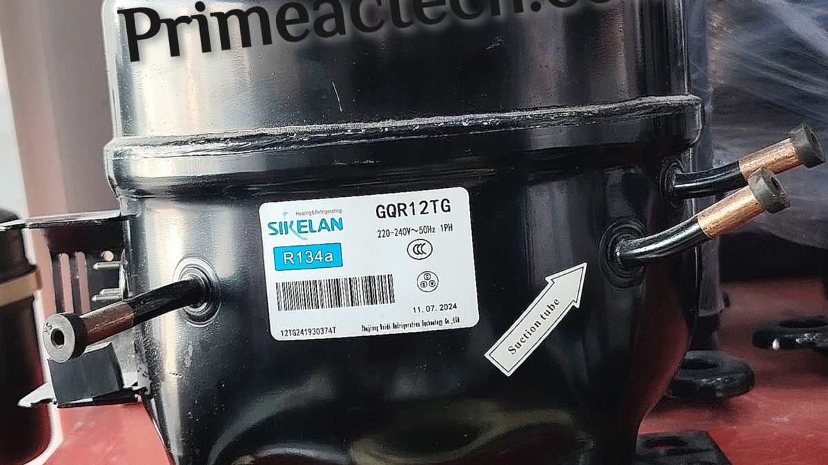 SIKELAN Compressor GQR12TG 3/8+HP | R134A 220-240V