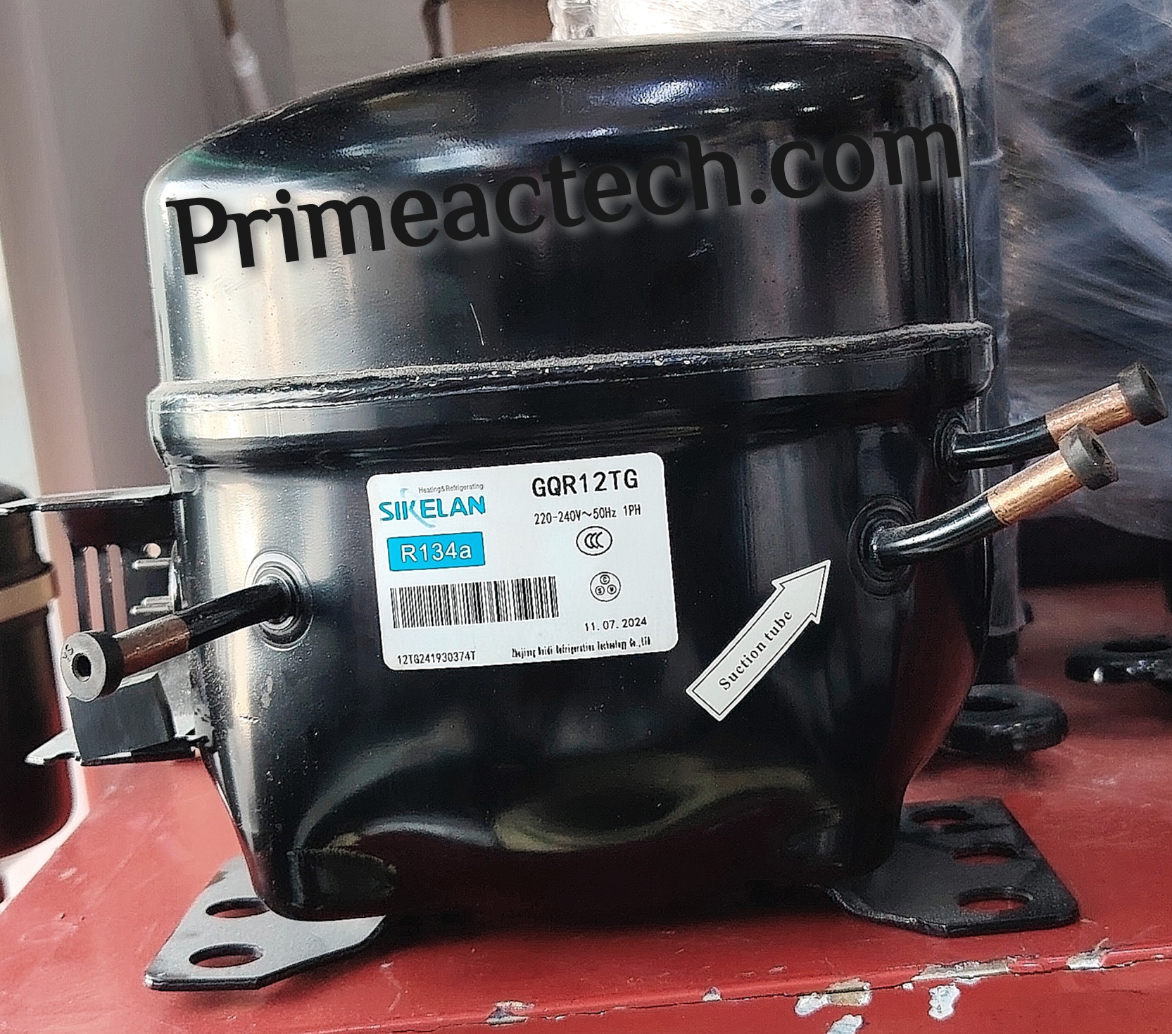 SIKELAN Compressor GQR12TG 3/8+HP | R134A 220-240V