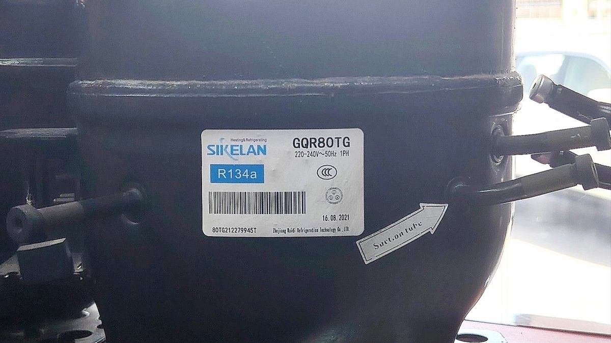 SIKELAN Refrigerant Compressor GQR80TG 1/4+HP, 220-240V