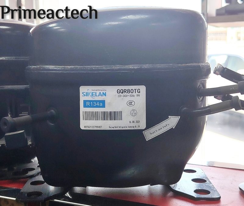 SIKELAN Refrigerant Compressor GQR80TG 1/4+HP, 220-240V
