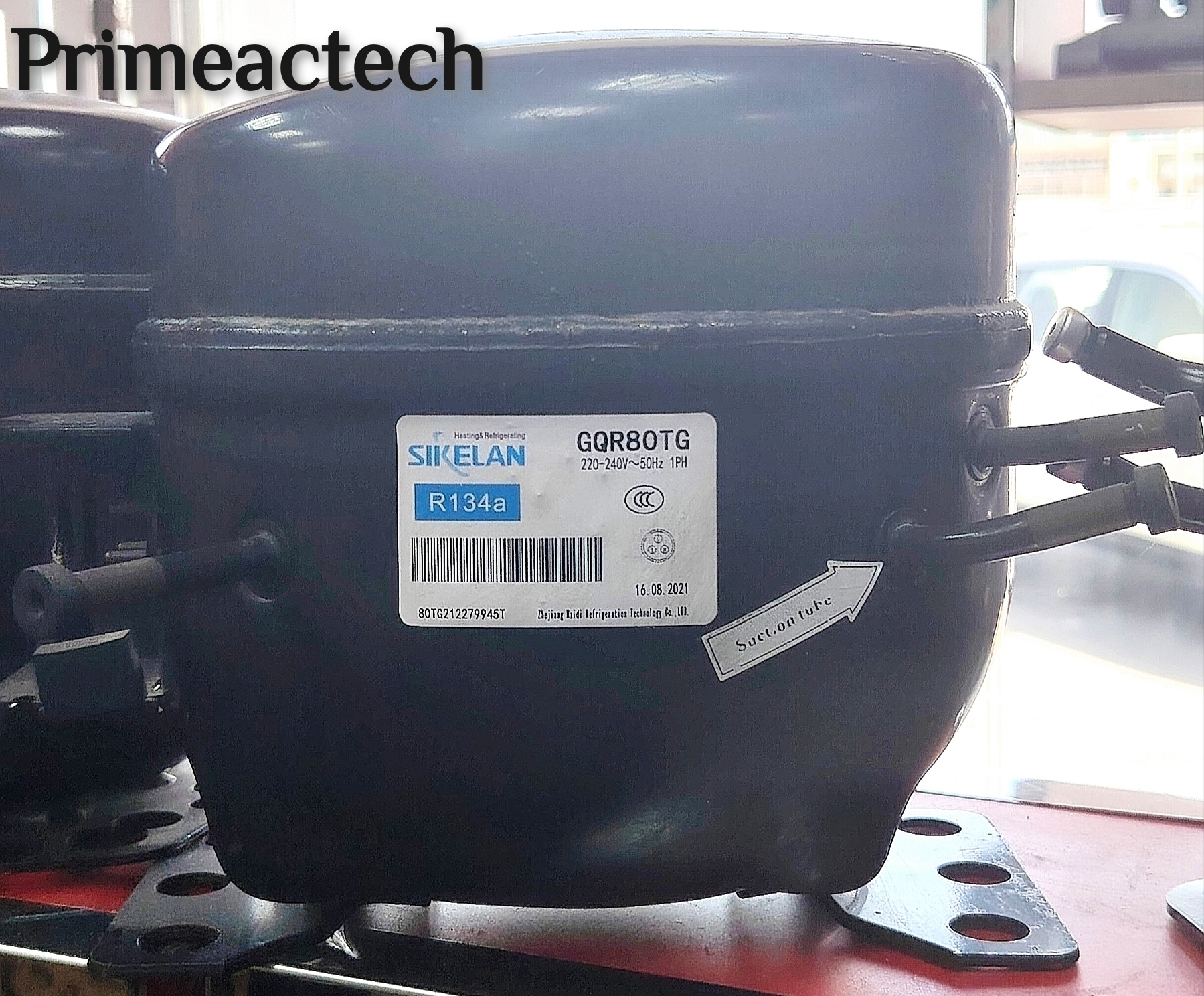 SIKELAN Refrigerant Compressor GQR80TG 1/4+HP, 220-240V