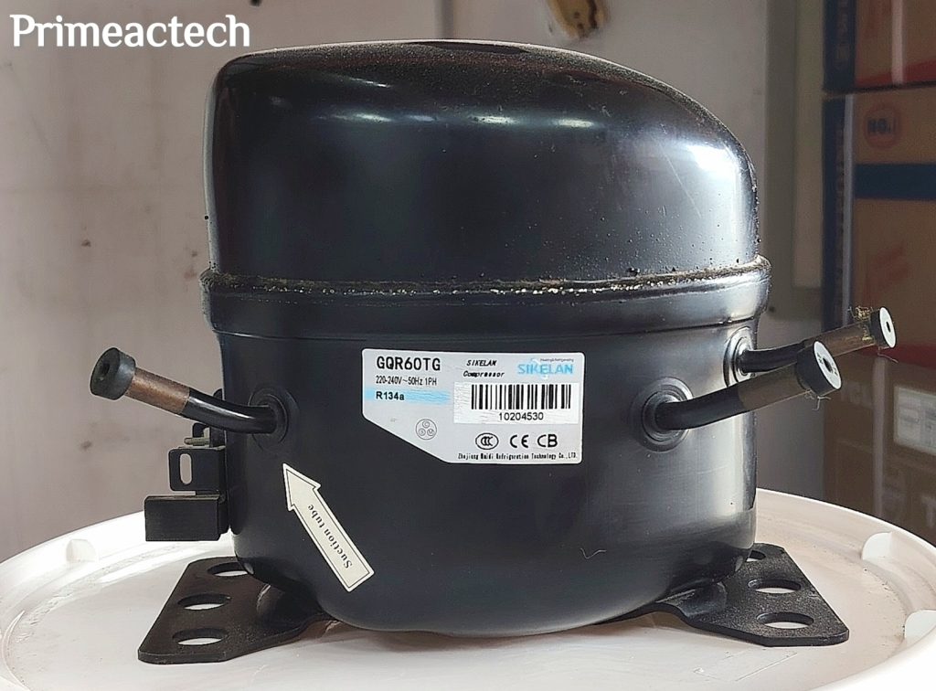 SIKELAN Refrigerant Compressor GQR60TG 1/4HP, 220-240V