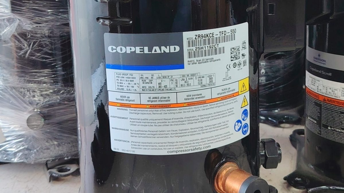 COPELAND Scroll Compressor ZR94KCE-TFD-550