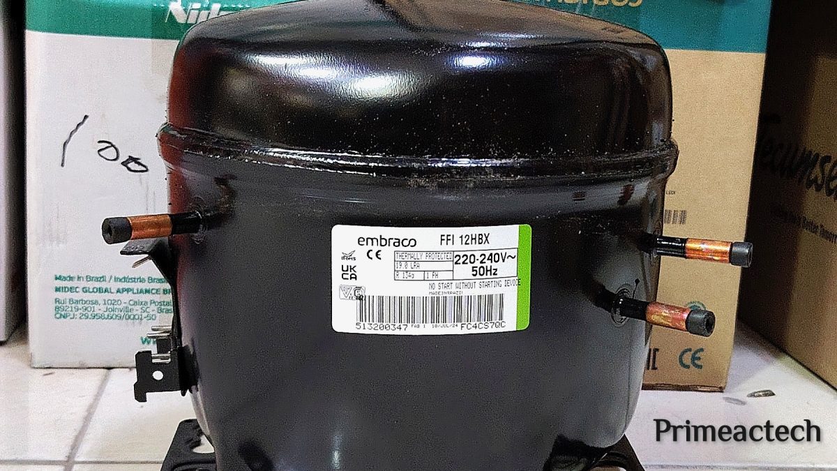 EMBRACO Compressor FFI12HBK 1/3+HP 220–240V / 50Hz