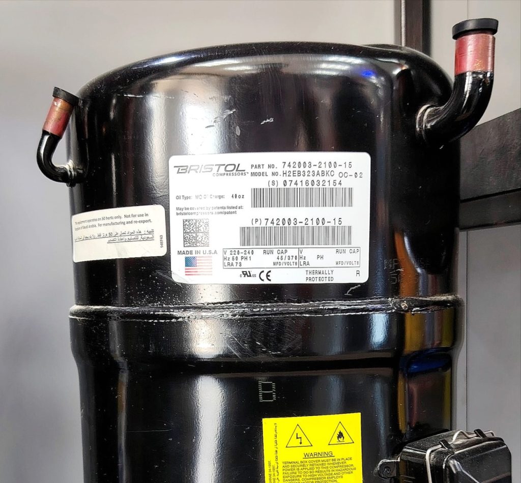 Bristol Compressor H2EB323ABKC 1PH Review & Specifications