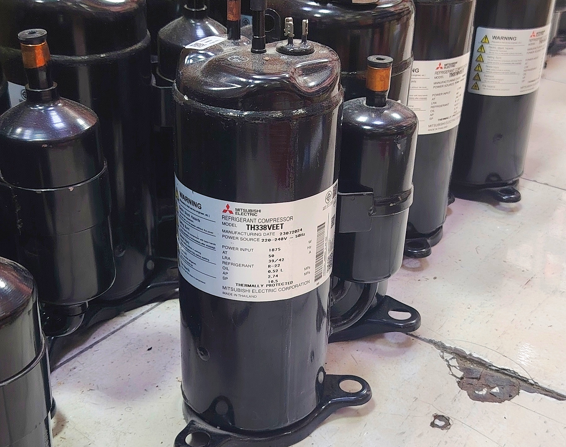 Mitsubishi Rotary Compressor TH338VEET