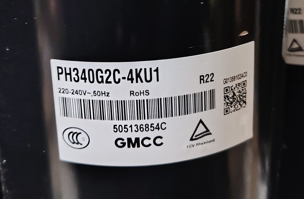PH340G2C-4KU1 GMCC 1.5Ton Compressor
