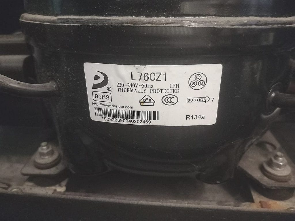 Donper Refrigeration Compressor L76CZ1 R134A 220V