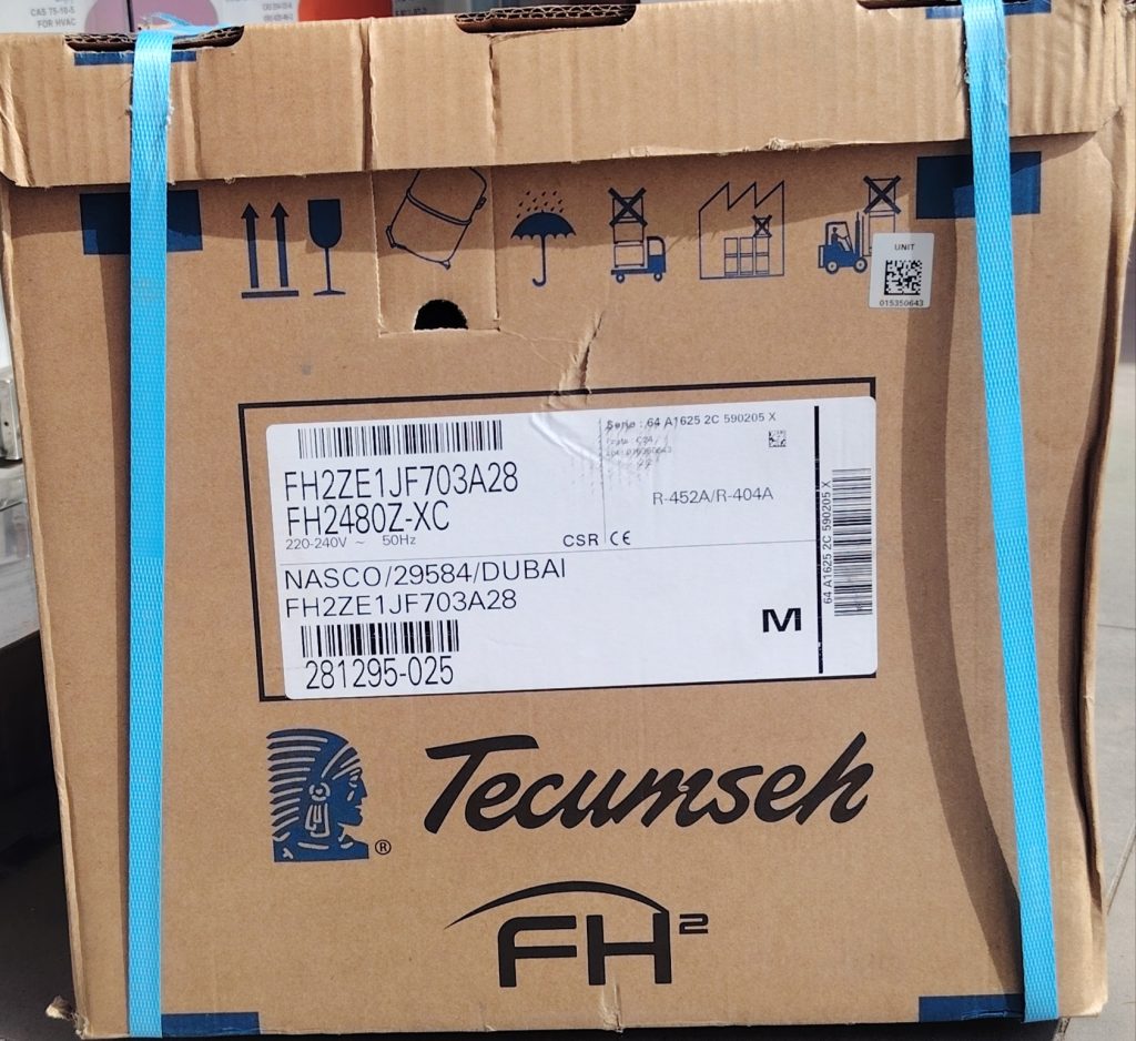 Tecumseh FH2480Z-CX3A Compressor-R404A