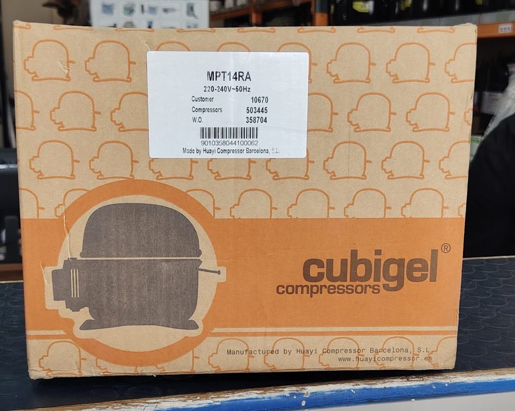 MPT14RA CUBIGEL Reciprocating Compressor R404A